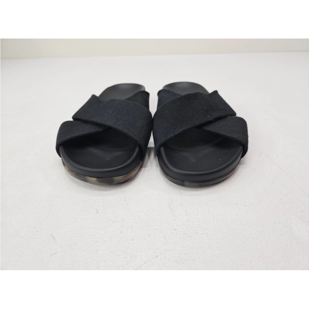 Rothy's Black Crisscross Slide Sandals - Picture 9 of 11
